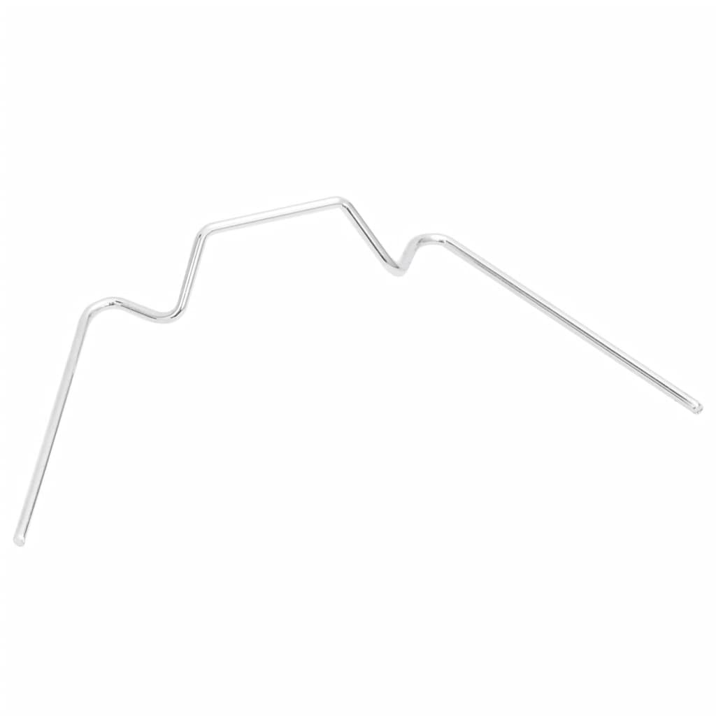 Clip Per Serre 100 Pz Tipo W In Acciaio Zincato