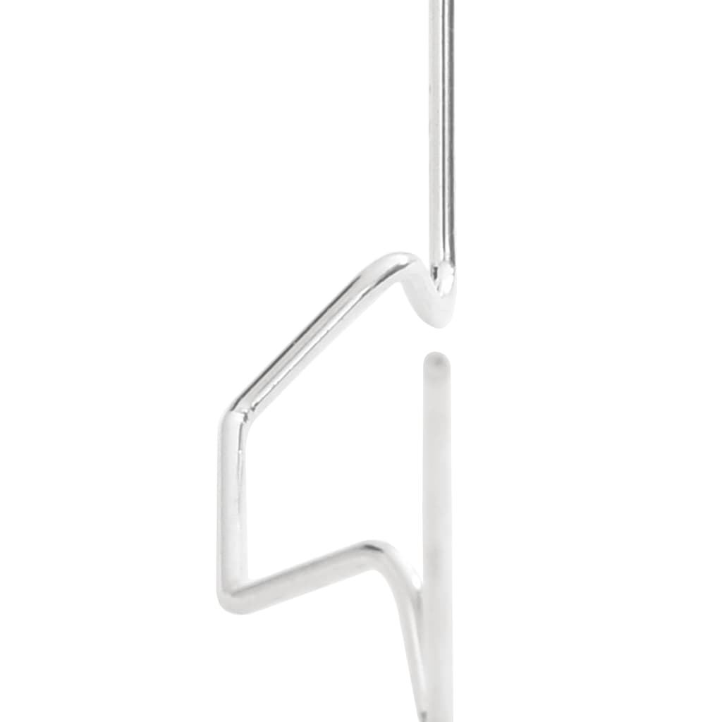 Clip Per Serre 100 Pz Tipo W In Acciaio Zincato