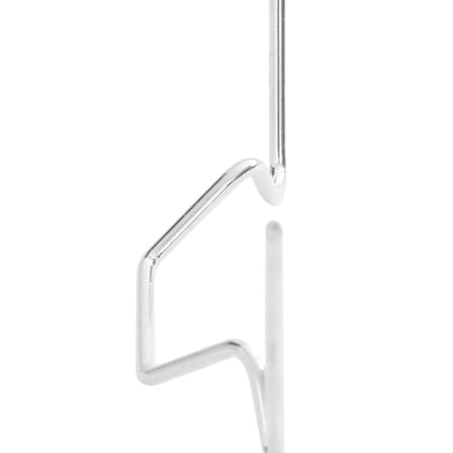 Clip Per Serre 100 Pz Tipo W In Acciaio Zincato