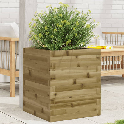 Fioriera Da Giardino In Legno Di Pino Impregnato Impregnato Naturale