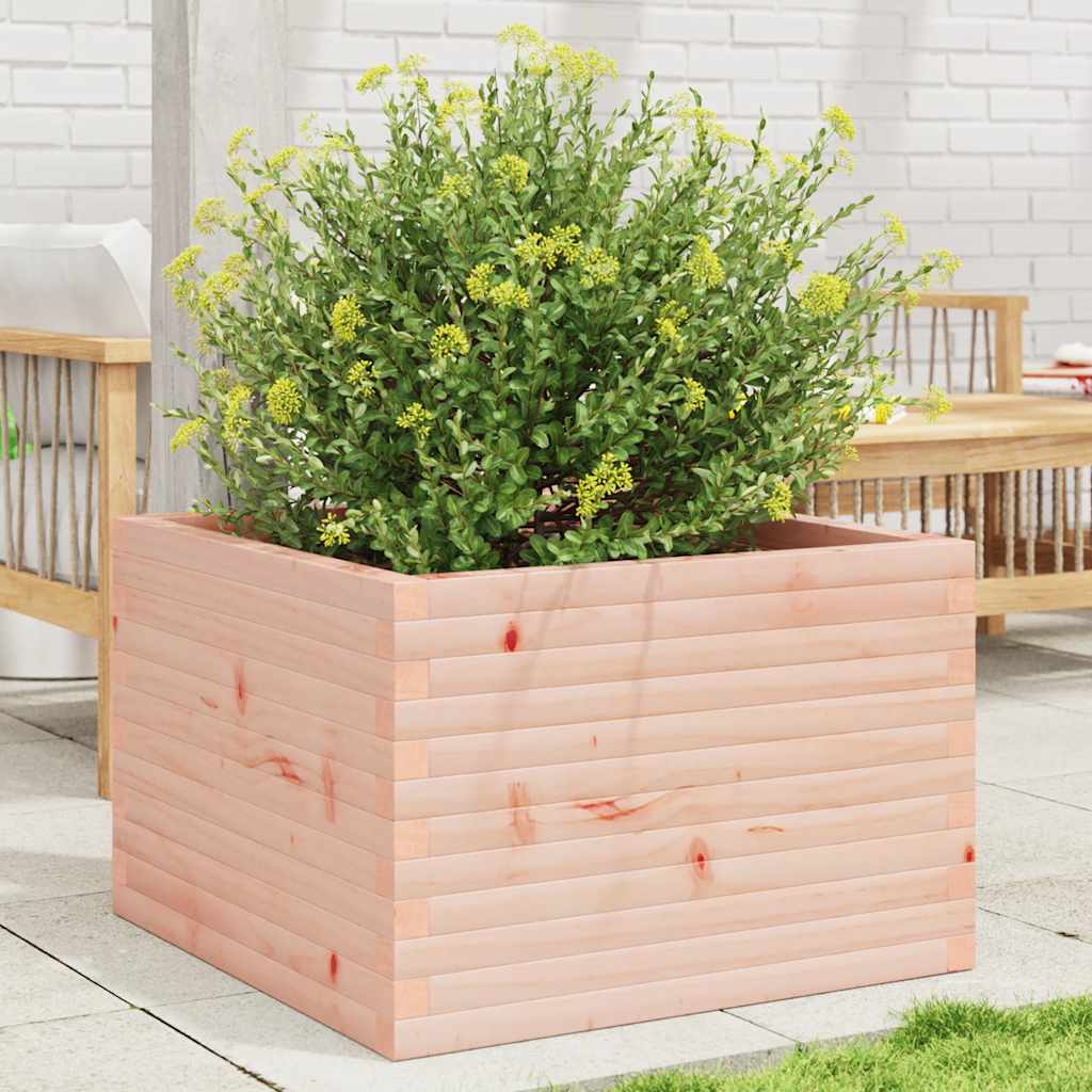 Fioriera Da Giardino 40X40X49,5 Cm In Legno Massello Di Douglas Douglas Naturale