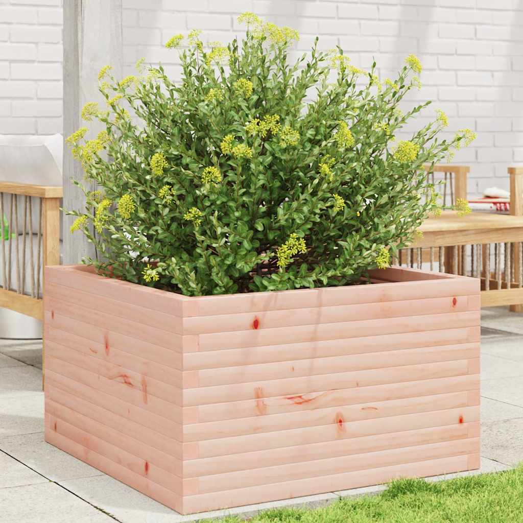 Fioriera Da Giardino 40X40X49,5 Cm In Legno Massello Di Douglas Douglas Naturale