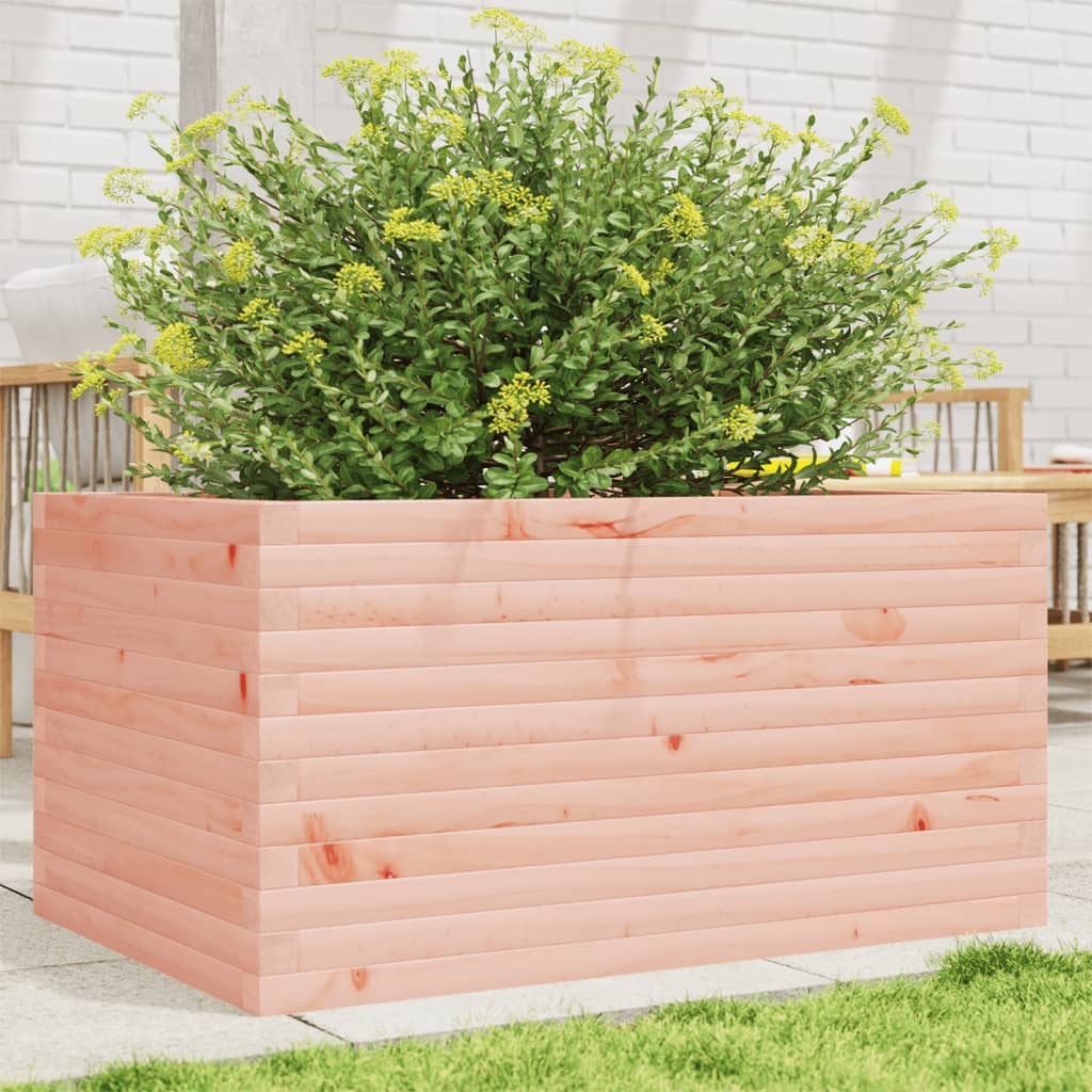 Fioriera Da Giardino 40X40X49,5 Cm In Legno Massello Di Douglas Douglas Naturale