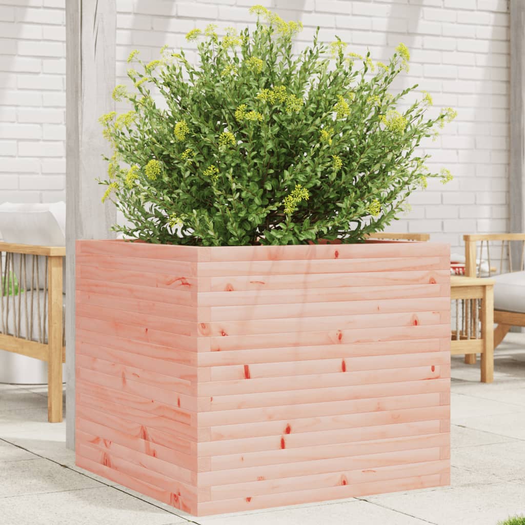 Fioriera Da Giardino 40X40X49,5 Cm In Legno Massello Di Douglas Douglas Naturale