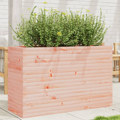 Fioriera Da Giardino 40X40X49,5 Cm In Legno Massello Di Douglas Douglas Naturale
