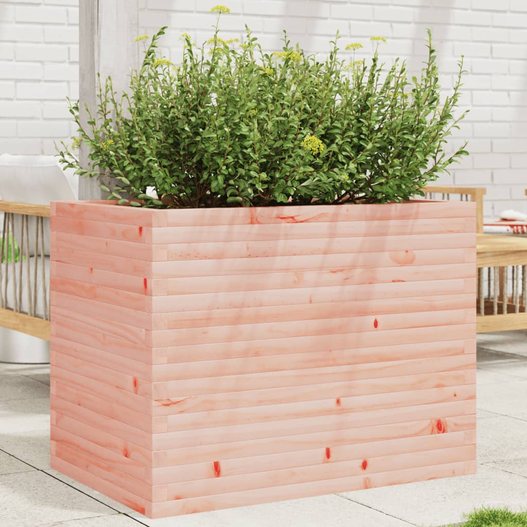 Fioriera Da Giardino 40X40X49,5 Cm In Legno Massello Di Douglas Douglas Naturale