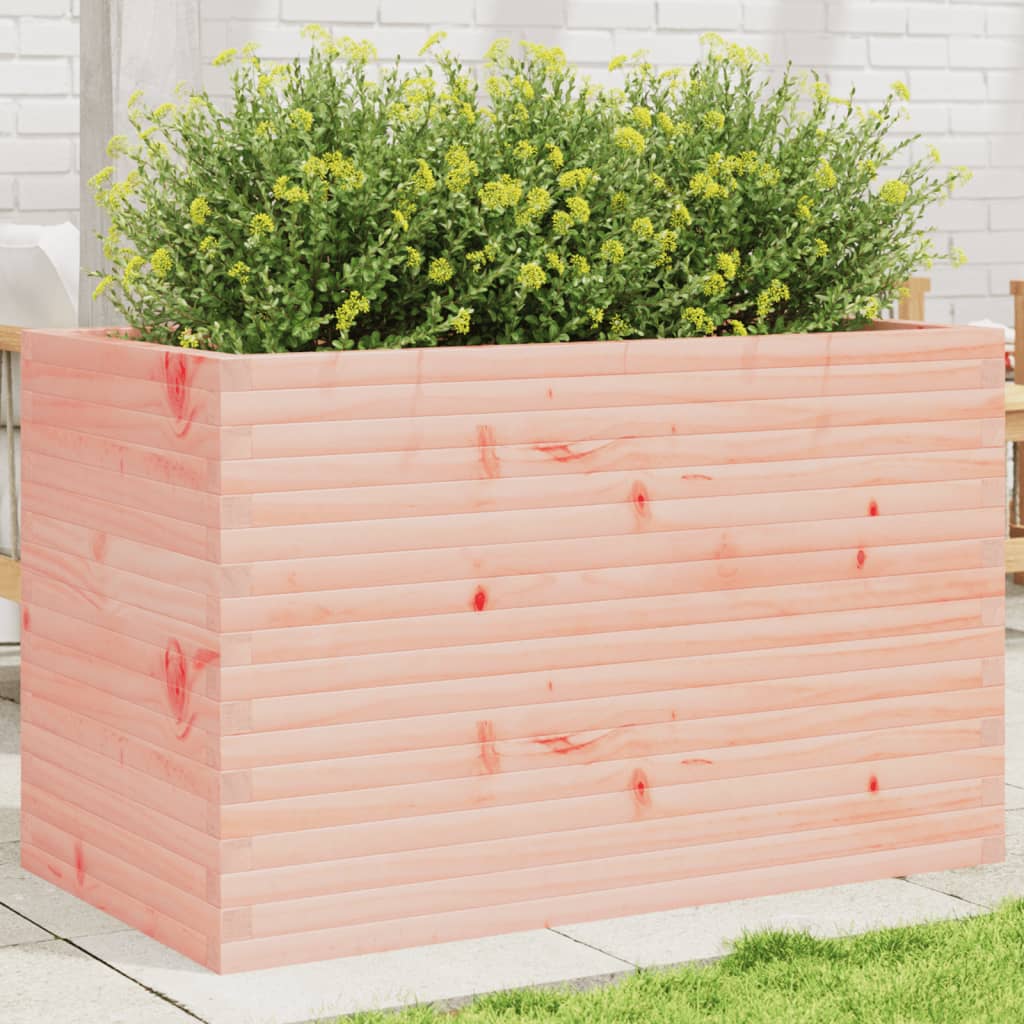 Fioriera Da Giardino 40X40X49,5 Cm In Legno Massello Di Douglas Douglas Naturale