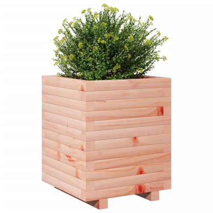Fioriera Da Giardino 40X40X49,5 Cm In Legno Massello Di Douglas Douglas Naturale