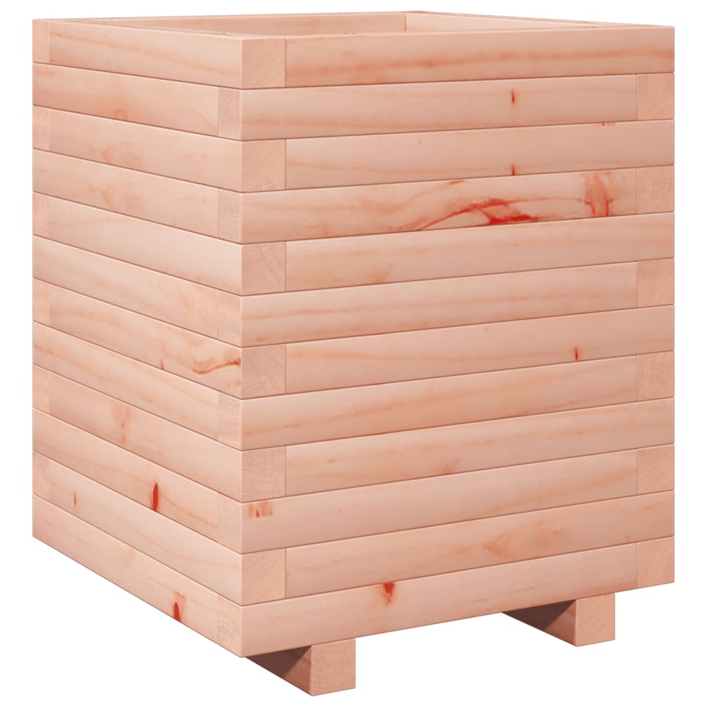 Fioriera Da Giardino 40X40X49,5 Cm In Legno Massello Di Douglas Douglas Naturale