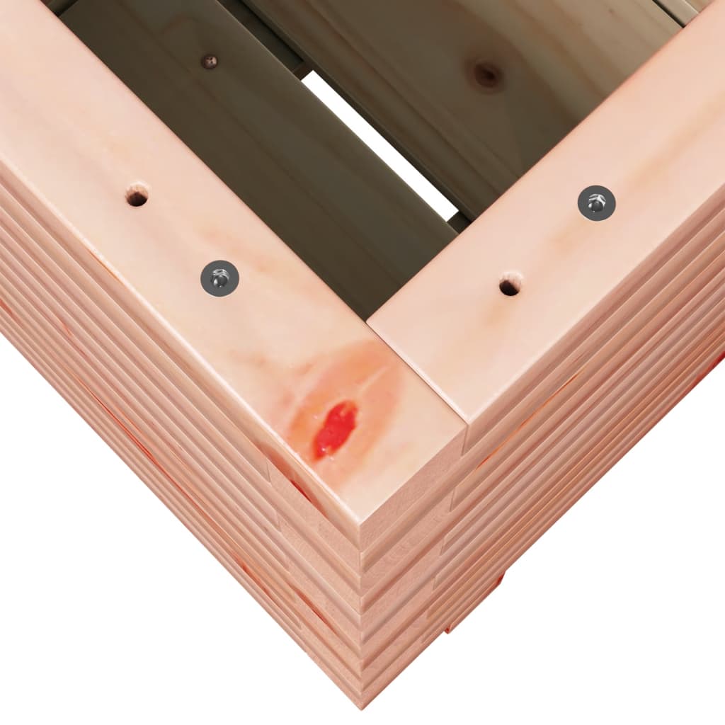 Fioriera Da Giardino 40X40X49,5 Cm In Legno Massello Di Douglas Douglas Naturale