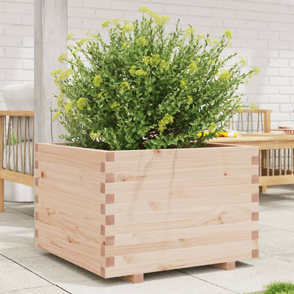 Fioriera Da Giardino In Legno Massello Di Pino Pino Naturale