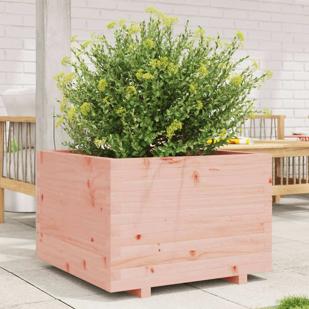 Fioriera Da Giardino 40X40X49,5 Cm In Legno Massello Di Douglas Douglas Naturale