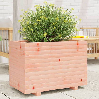 Fioriera Da Giardino 40X40X49,5 Cm In Legno Massello Di Douglas Douglas Naturale