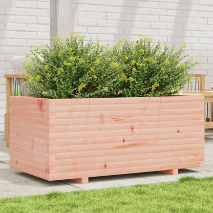 Fioriera Da Giardino 40X40X49,5 Cm In Legno Massello Di Douglas Douglas Naturale