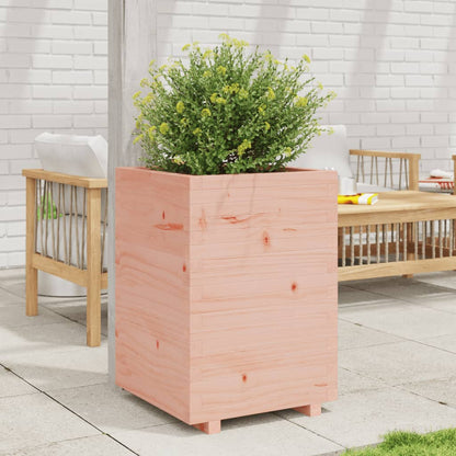 Fioriera Da Giardino 40X40X49,5 Cm In Legno Massello Di Douglas Douglas Naturale
