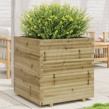 Fioriera Da Giardino In Legno Di Pino Impregnato Impregnato Naturale