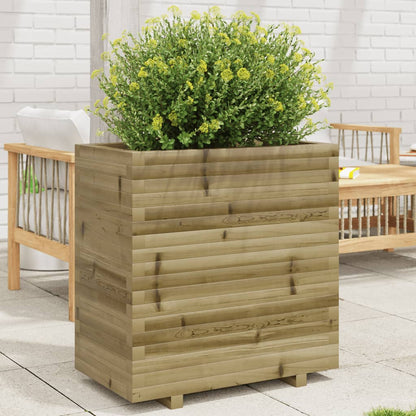 Fioriera Da Giardino In Legno Di Pino Impregnato Impregnato Naturale