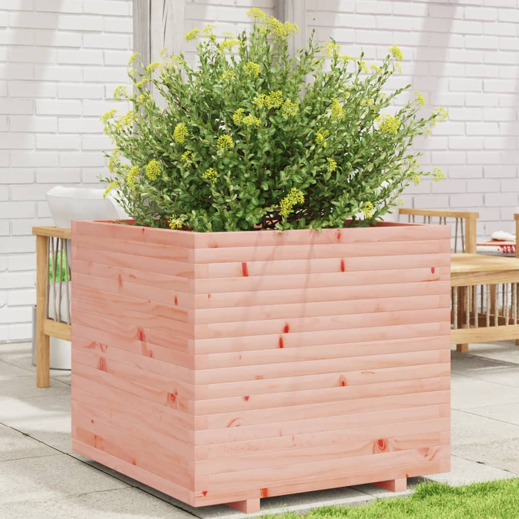Fioriera Da Giardino 40X40X49,5 Cm In Legno Massello Di Douglas Douglas Naturale