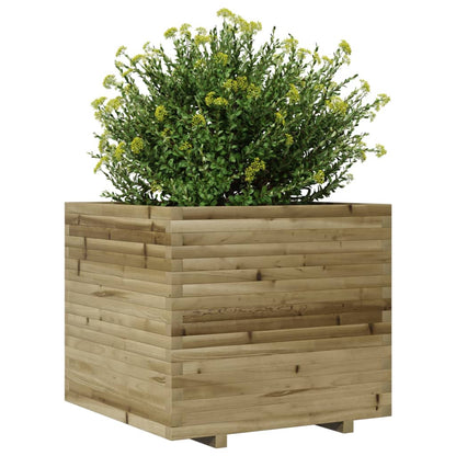 Fioriera Da Giardino In Legno Di Pino Impregnato Impregnato Naturale