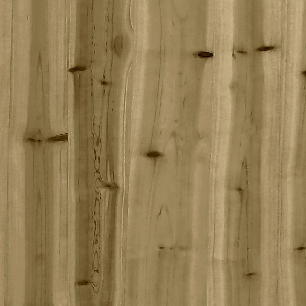 Fioriera Da Giardino In Legno Di Pino Impregnato Impregnato Naturale