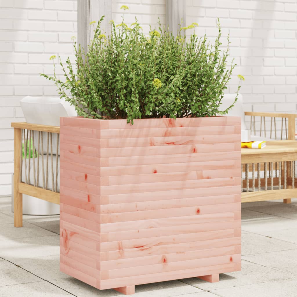 Fioriera Da Giardino 40X40X49,5 Cm In Legno Massello Di Douglas Douglas Naturale