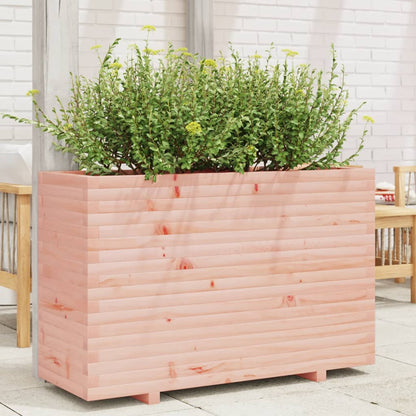 Fioriera Da Giardino 40X40X49,5 Cm In Legno Massello Di Douglas Douglas Naturale