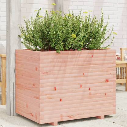 Fioriera Da Giardino 40X40X49,5 Cm In Legno Massello Di Douglas Douglas Naturale