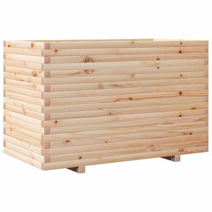 Fioriera Da Giardino In Legno Massello Di Pino Pino Naturale