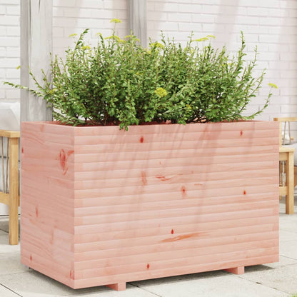 Fioriera Da Giardino 40X40X49,5 Cm In Legno Massello Di Douglas Douglas Naturale