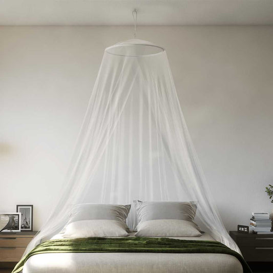 Zanzariera Per Letto 220 Rete Bianca 56X56X220 Cm