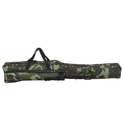 Borsa Per Canna Da Pesca Verde Tessuto Oxford
