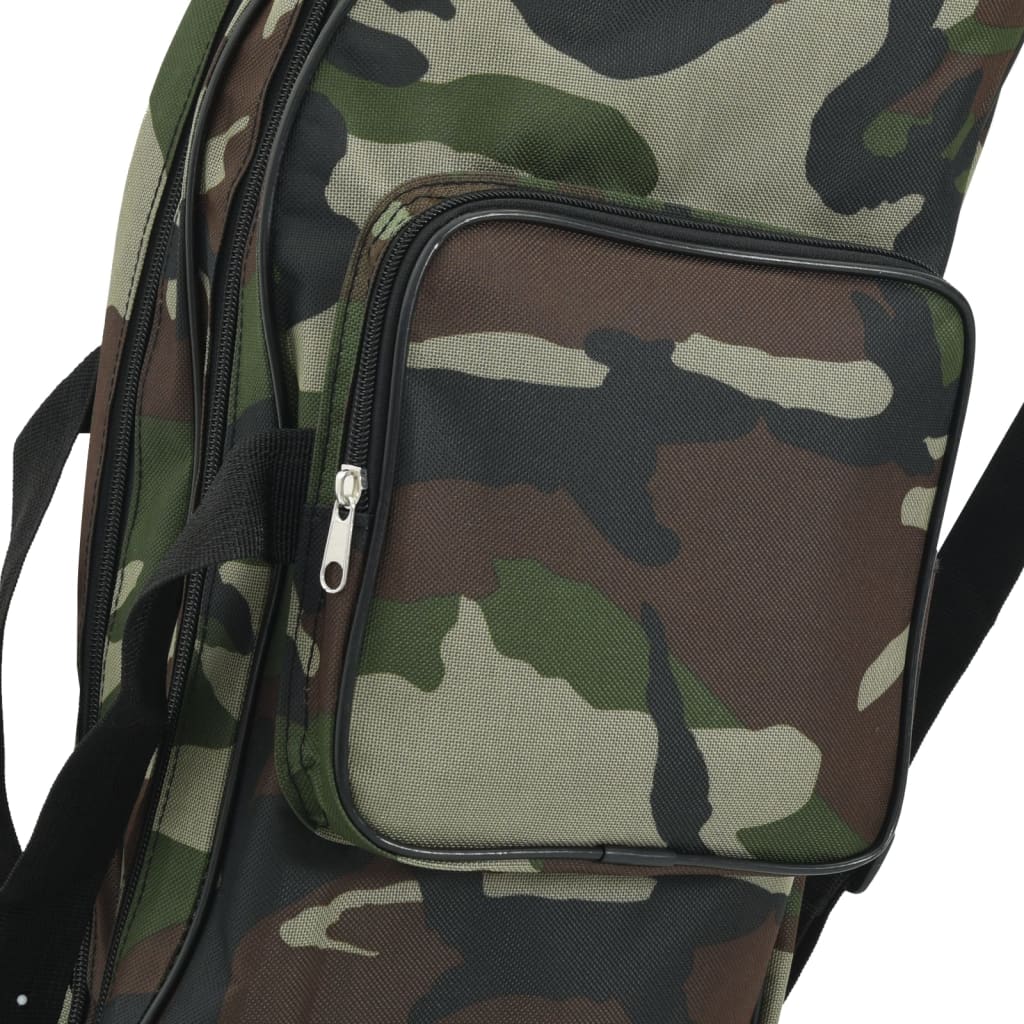 Borsa Per Canna Da Pesca Verde Tessuto Oxford