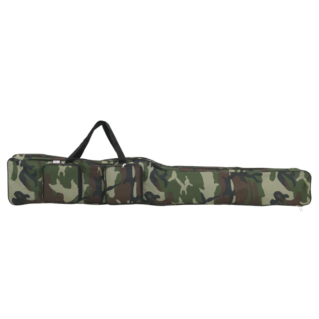 Borsa Per Canna Da Pesca Verde Tessuto Oxford