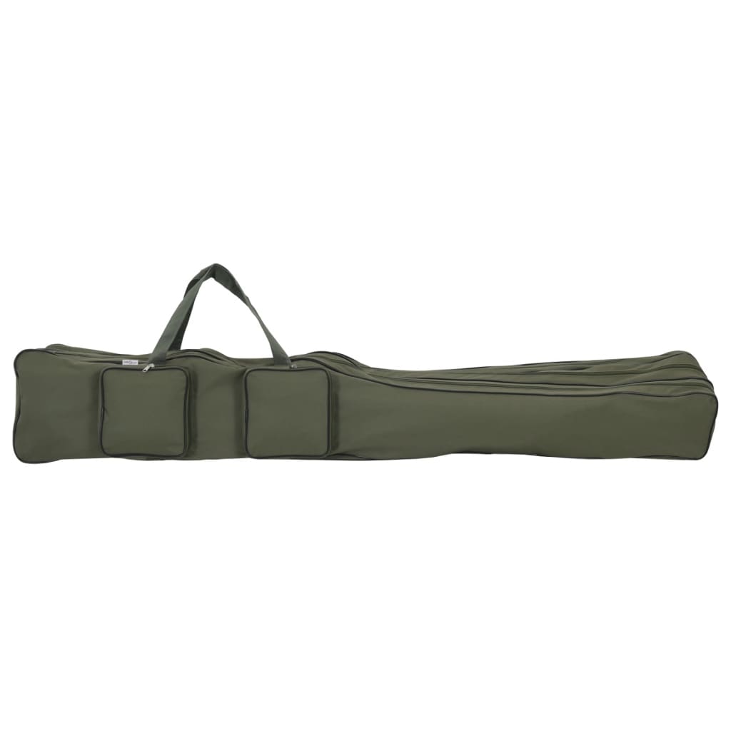 Borsa Per Canna Da Pesca Verde Tessuto Oxford