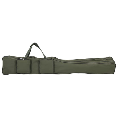 Borsa Per Canna Da Pesca Verde Tessuto Oxford