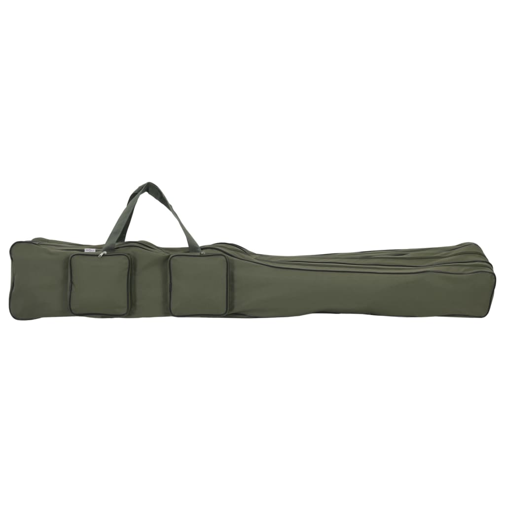 Borsa Per Canna Da Pesca Verde Tessuto Oxford