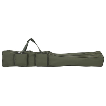 Borsa Per Canna Da Pesca Verde Tessuto Oxford