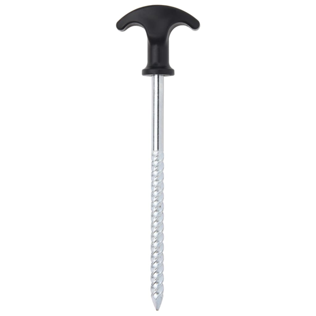 Picchetti Per Tenda 12 Pz Ø7 Mm In Acciaio Zincato