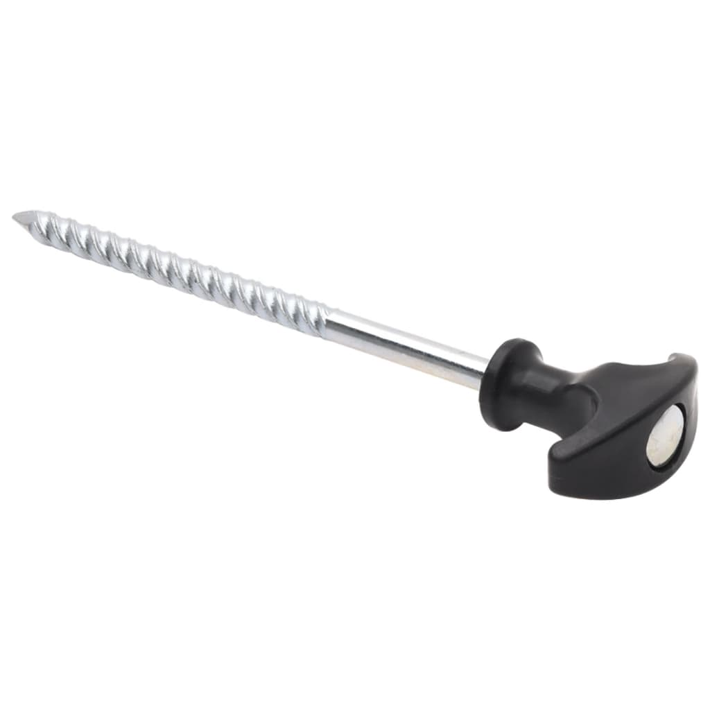 Picchetti Per Tenda 12 Pz Ø7 Mm In Acciaio Zincato