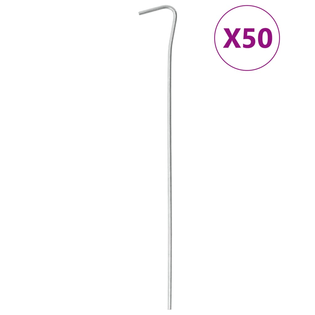Picchetti Per Tenda 25 Pz 23 Cm Ø In Acciaio Zincato
