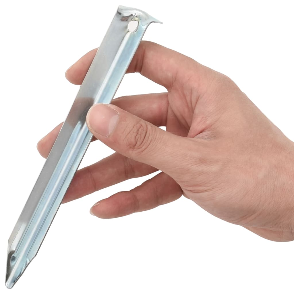 Picchetti Per Tenda 24 Pz Ø20 Mm In Acciaio Zincato