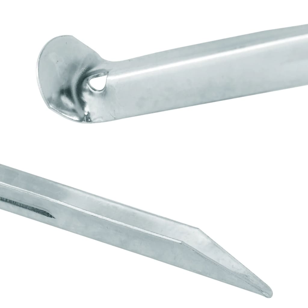 Picchetti Per Tenda 24 Pz Ø20 Mm In Acciaio Zincato
