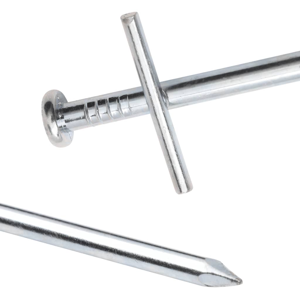 Picchetti Per Tenda 24 Pz 29,5 Cm Ø6 Mm In Acciaio Zincato