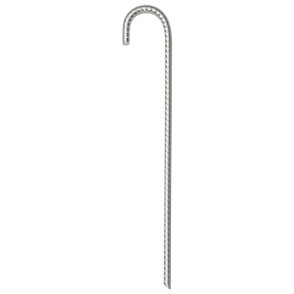 Picchetti Per Tenda 6 Pz Ø10 Mm In Acciaio Zincato