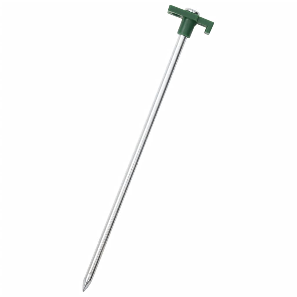 Picchetti Per Tenda 24 Pz 25 Cm 7 Mm In Acciaio Zincato E Pp