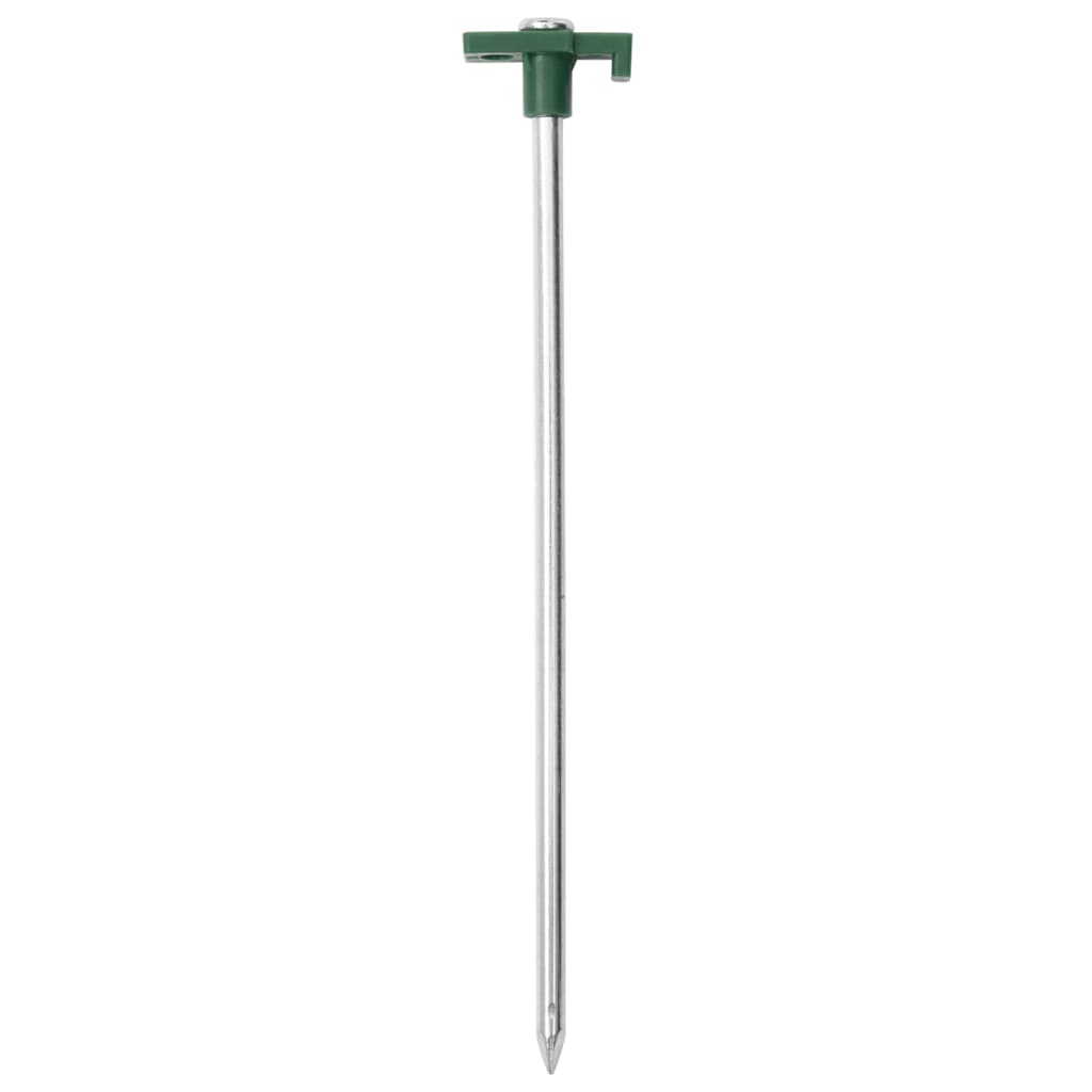 Picchetti Per Tenda 24 Pz 25 Cm 7 Mm In Acciaio Zincato E Pp