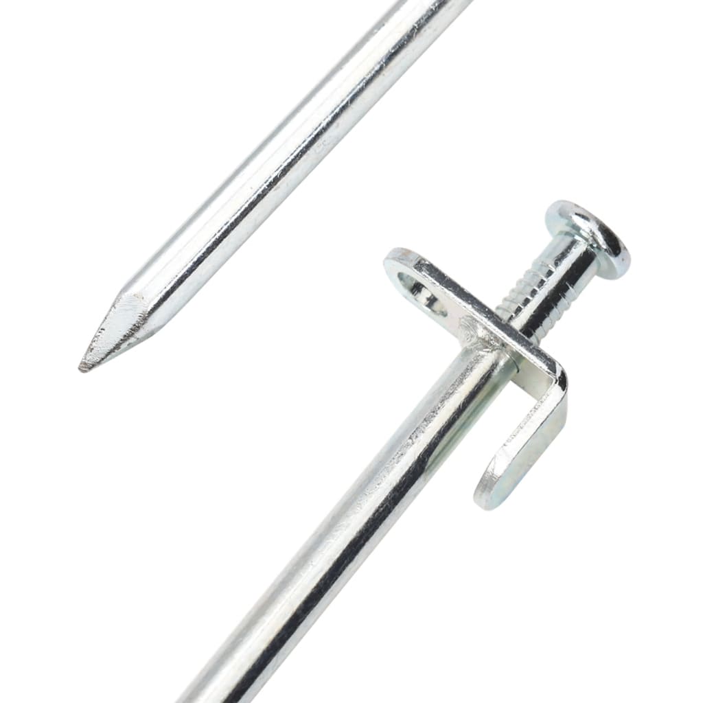 Picchetti Per Tenda 24 Pz 8 Mm In Acciaio Zincato