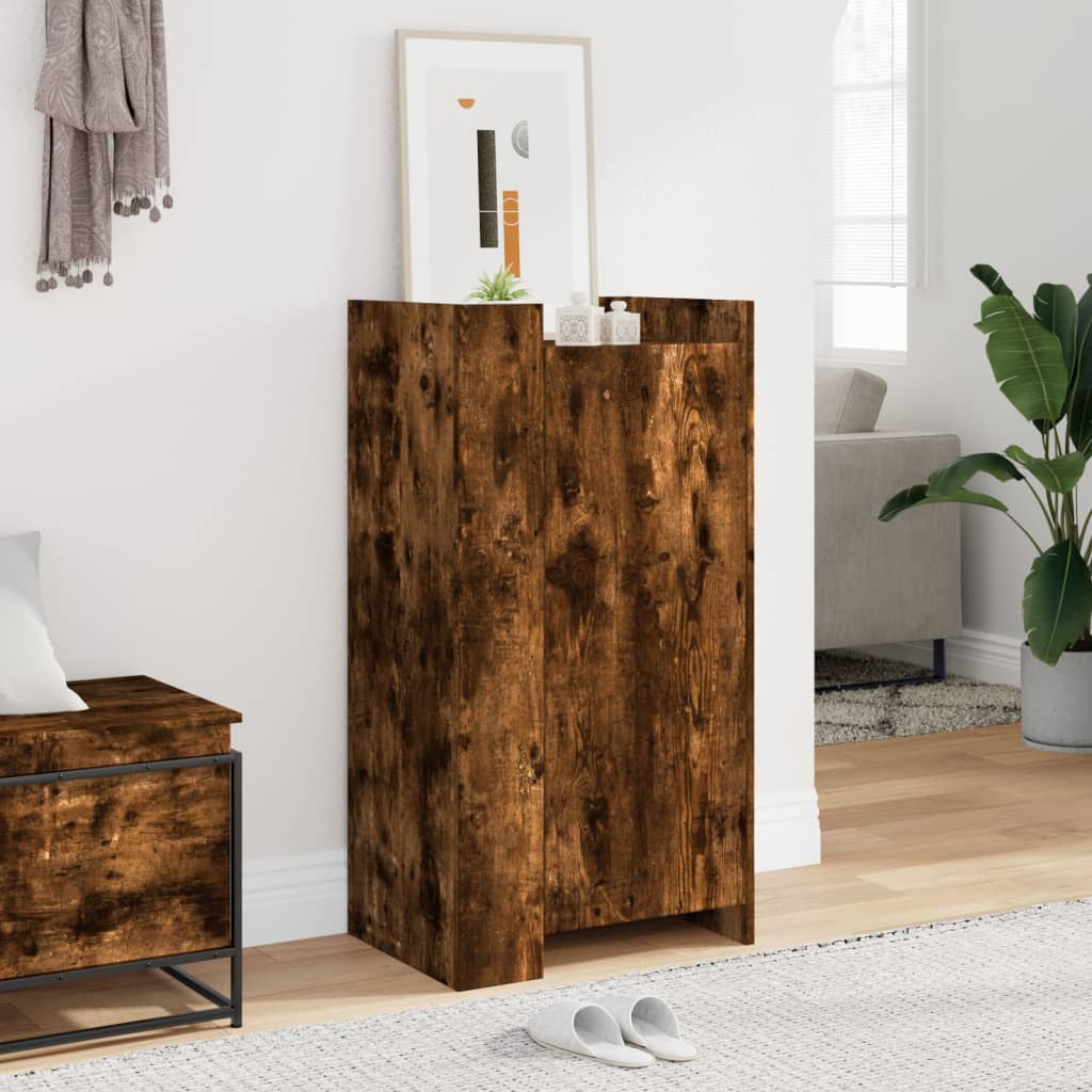 Scarpiera Bianca 52X37,5X100 Cm In Legno Multistrato