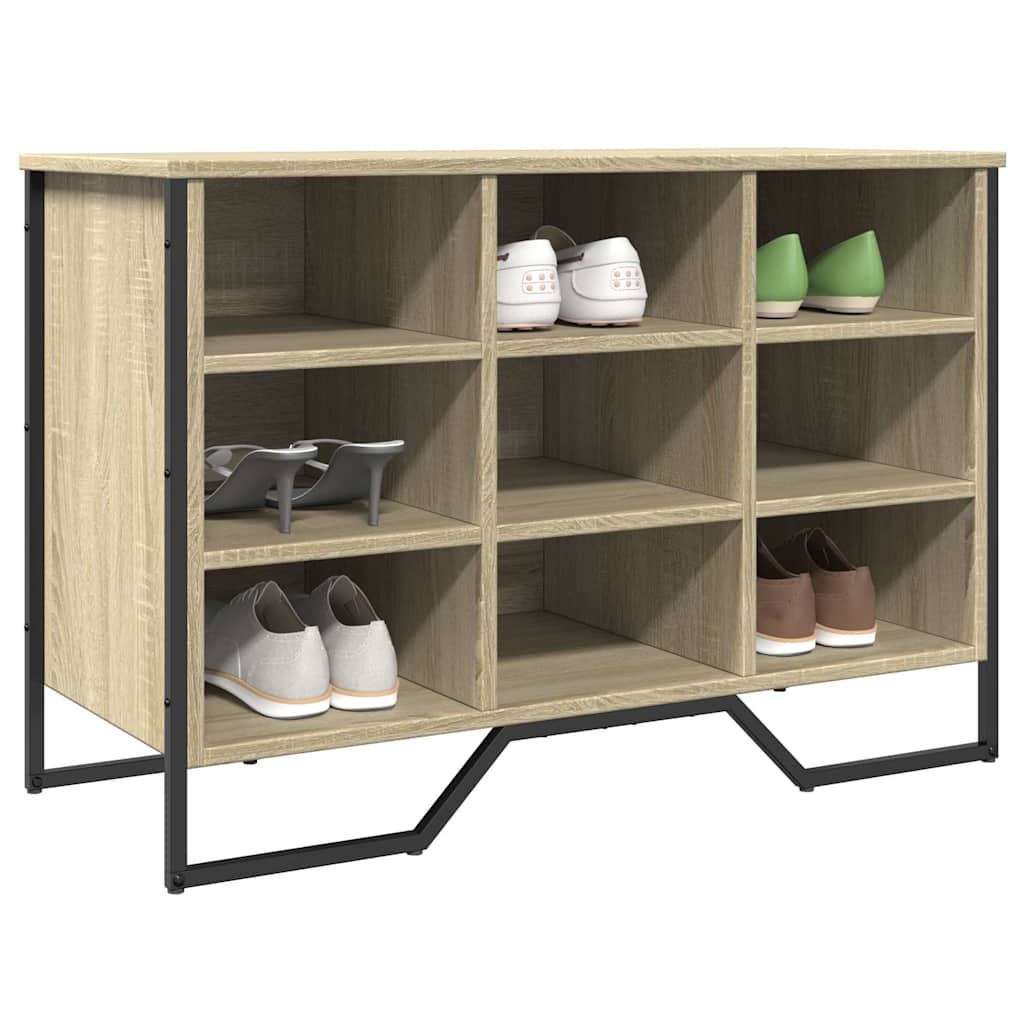 Scarpiera Nera 90X38X61,5 Cm In Truciolato