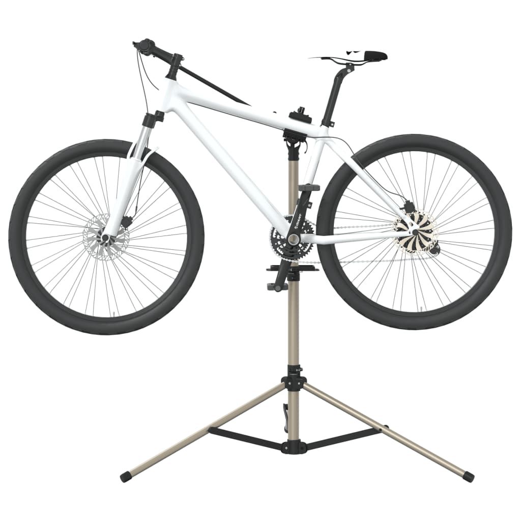 Supporto Per Riparazione Bici Regolabile 120-165 Cm Alluminio